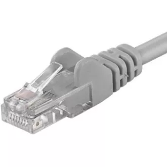 PREMIUMCORD Patch kabel UTP RJ45-RJ45 CAT5e 5m šedá PREMIUMCORD Patch kabel UTP RJ45-RJ45 CAT5e 5m šedá