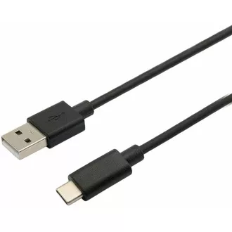 C-TECH kabel USB 2.0 AM na USB-C (AM/CM), 2m, černý C-TECH kabel USB 2.0 AM na USB-C (AM/CM), 2m, černý