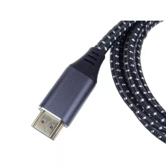 PREMIUMCORD Kabel HDMI 2.1 High Speed + Ethernet kabel 8K@60Hz, zlacené konektory, 0, 5m PREMIUMCORD Kabel HDMI 2.1 High Speed + Ethernet kabel 8K@60Hz, zlacené konektory, 0, 5m