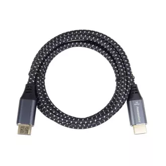 PREMIUMCORD Kabel HDMI 2.1 High Speed + Ethernet kabel 8K@60Hz, zlacené konektory, 1, 5m PREMIUMCORD Kabel HDMI 2.1 High Speed + Ethernet kabel 8K@60Hz, zlacené konektory, 1, 5m
