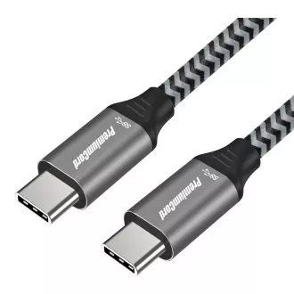 PREMIUMCORD Kabel USB 3.2 Gen 1 USB-C (M/M), bavlněný oplet, 1, 5m PREMIUMCORD Kabel USB 3.2 Gen 1 USB-C (M/M), bavlněný oplet, 1, 5m