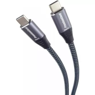 PREMIUMCORD Kabel USB-C (USB 3.2 Gen 2, 3A, 60W, 20Gbit/s) bavlněný oplet, 0, 5m PREMIUMCORD Kabel USB-C (USB 3.2 Gen 2, 3A, 60W, 20Gbit/s) bavlněný oplet, 0, 5m