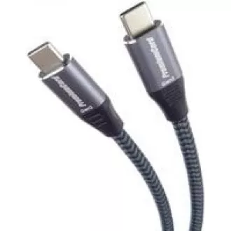 PREMIUMCORD Kabel USB-C (USB 3.2 Gen 2, 3A, 60W, 20Gbit/s) bavlněný oplet, 0, 5m PREMIUMCORD Kabel USB-C (USB 3.2 Gen 2, 3A, 60W, 20Gbit/s) bavlněný oplet, 0, 5m