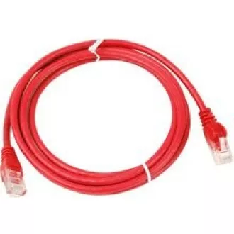 PremiumCord Patch kabel UTP RJ45-RJ45 CAT6 1m červená PremiumCord Patch kabel UTP RJ45-RJ45 CAT6 1m červená