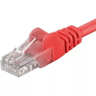 PremiumCord Patch kabel UTP RJ45-RJ45 CAT6 1m červená PremiumCord Patch kabel UTP RJ45-RJ45 CAT6 1m červená
