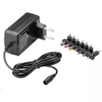 Goobay Univerzální napájecí adaptér 230V/9V-24V max. 24 W a 1, 5 A