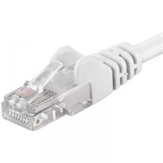 PremiumCord Patch kabel UTP RJ45-RJ45 CAT6 0.25m bílá