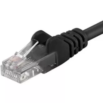 PremiumCord Patch kabel UTP RJ45-RJ45 CAT6 1, 5m černá PremiumCord Patch kabel UTP RJ45-RJ45 CAT6 1, 5m černá