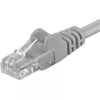PremiumCord Patch kabel UTP RJ45-RJ45 CAT6 2m šedá PremiumCord Patch kabel UTP RJ45-RJ45 CAT6 2m šedá