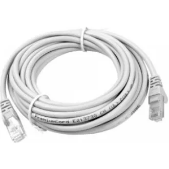 PremiumCord Patch kabel UTP RJ45-RJ45 CAT6 2m šedá PremiumCord Patch kabel UTP RJ45-RJ45 CAT6 2m šedá