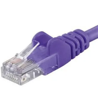 PremiumCord Patch kabel UTP RJ45-RJ45 CAT6 10m fialová PremiumCord Patch kabel UTP RJ45-RJ45 CAT6 10m fialová