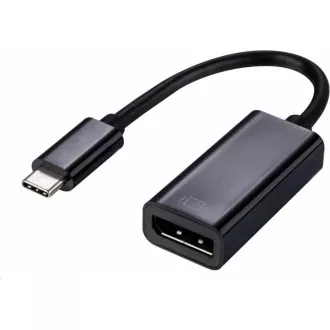 C-TECH adaptér Type-C na Displayport, M/F, 15cm C-TECH adaptér Type-C na Displayport, M/F, 15cm