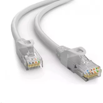 C-TECH kabel patchcord Cat6e, UTP, šedá, 25m C-TECH kabel patchcord Cat6e, UTP, šedá, 25m