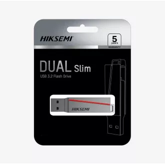 HIKSEMI Flash Disk 64GB Dual, USB 3.2 (R:30-150 MB/s, W:15-45 MB/s) HIKSEMI Flash Disk 64GB Dual, USB 3.2 (R:30-150 MB/s, W:15-45 MB/s)