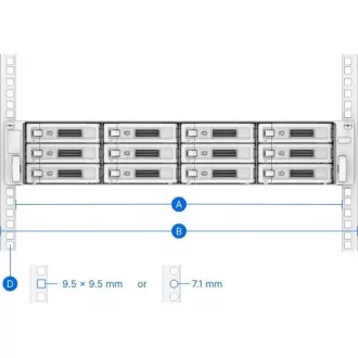 Synology RKS-02 sada posuvných ližin pro RackStation, FlashStation, SA, UC, HD, DP Synology RKS-02 sada posuvných ližin pro RackStation, FlashStation, SA, UC, HD, DP