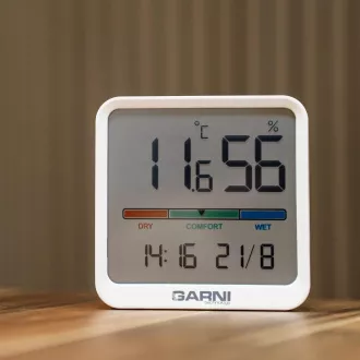 GARNI 151TH - Digitální teploměr s vlhkoměrem pro vnitřní použití GARNI 151TH - Digitální teploměr s vlhkoměrem pro vnitřní použití