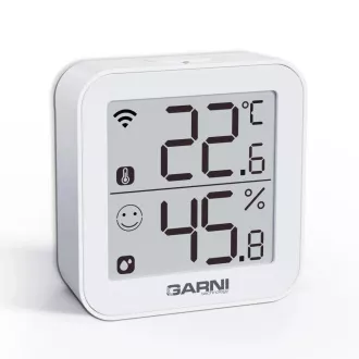 GARNI 158THT chytrý vnitřní teploměr s vlhkoměrem GARNI 158THT chytrý vnitřní teploměr s vlhkoměrem