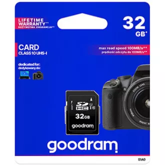GOODRAM SDHC karta 32GB (R:100/W:10 MB/s) UHS-I Class 10