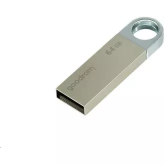 GOODRAM Flash Disk UUN2 64GB USB 2.0 stříbrná GOODRAM Flash Disk UUN2 64GB USB 2.0 stříbrná