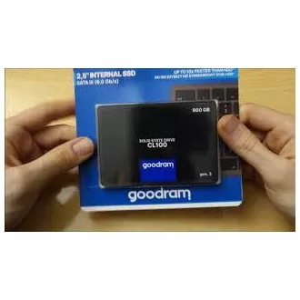 GOODRAM SSD CL100 Gen.3 480GB, SATA III, 2.5", (R:540/W:460MB/s) GOODRAM SSD CL100 Gen.3 480GB, SATA III, 2.5", (R:540/W:460MB/s)