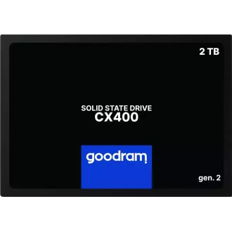 GOODRAM SSD CX400 Gen.2 2TB, SATA III, 2.5", (R:550/W:500MB/s) GOODRAM SSD CX400 Gen.2 2TB, SATA III, 2.5", (R:550/W:500MB/s)