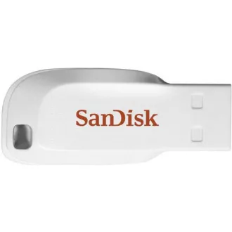 SanDisk Flash Disk 16GB Cruzer Blade, USB 2.0, bílá SanDisk Flash Disk 16GB Cruzer Blade, USB 2.0, bílá
