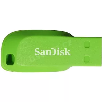 SanDisk Flash Disk 32GB Cruzer Blade, USB 2.0, zelená SanDisk Flash Disk 32GB Cruzer Blade, USB 2.0, zelená