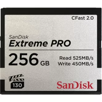 SanDisk CFAST 2.0 256GB Extreme Pro (525 MB/s VPG130) SATA SanDisk CFAST 2.0 256GB Extreme Pro (525 MB/s VPG130) SATA