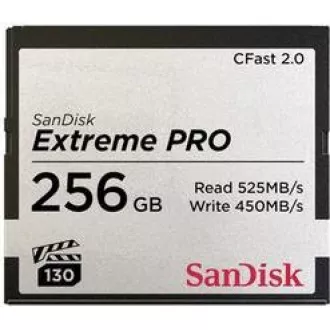 SanDisk CFAST 2.0 256GB Extreme Pro (525 MB/s VPG130) SATA SanDisk CFAST 2.0 256GB Extreme Pro (525 MB/s VPG130) SATA