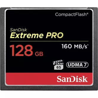 SanDisk Compact Flash 128GB Extreme Pro (160MB/s) VPG 65, UDMA 7 SanDisk Compact Flash 128GB Extreme Pro (160MB/s) VPG 65, UDMA 7