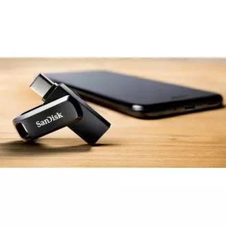 SanDisk Flash Disk 32GB Ultra Dual Drive Go, USB-C 3.2, Černá SanDisk Flash Disk 32GB Ultra Dual Drive Go, USB-C 3.2, Černá