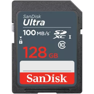 SanDisk SDXC karta 128GB Ultra (100MB/s Class 10 UHS-I) SanDisk SDXC karta 128GB Ultra (100MB/s Class 10 UHS-I)