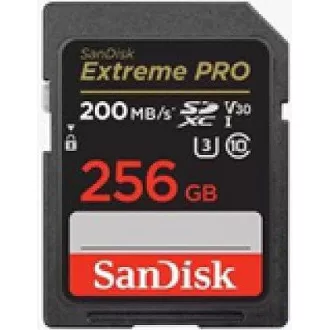 SanDisk SDXC karta 256GB Extreme PRO (200 MB/s Class 10, UHS-I U3 V30) SanDisk SDXC karta 256GB Extreme PRO (200 MB/s Class 10, UHS-I U3 V30)