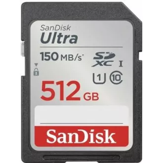 SanDisk SDXC karta Ultra 512GB (150MB/s) SanDisk SDXC karta Ultra 512GB (150MB/s)
