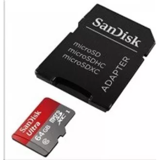 Sandisk MicroSDXC karta 256GB Ultra (100MB/s, Class 10 UHS-I, Android) Sandisk MicroSDXC karta 256GB Ultra (100MB/s, Class 10 UHS-I, Android)