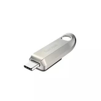 SanDisk Flash Disk 128GB Ultra Luxe, USB-C 3.2, Stříbrná SanDisk Flash Disk 128GB Ultra Luxe, USB-C 3.2, Stříbrná