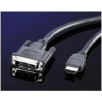 PREMIUMCORD Kabel HDMI - DVI-D 1m (M/M, zlacené kontakty, stíněný) PREMIUMCORD Kabel HDMI - DVI-D 1m (M/M, zlacené kontakty, stíněný)