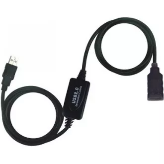 PREMIUMCORD USB 2.0 repeater a prodlužovací kabel A/M-A/F 10m PREMIUMCORD USB 2.0 repeater a prodlužovací kabel A/M-A/F 10m