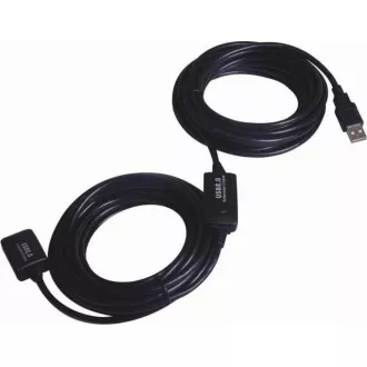 PREMIUMCORD USB 2.0 repeater a prodlužovací kabel A/M-A/F 10m PREMIUMCORD USB 2.0 repeater a prodlužovací kabel A/M-A/F 10m