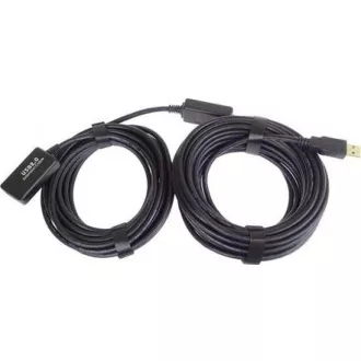 PREMIUMCORD USB 2.0 repeater a prodlužovací kabel A/M-A/F 10m PREMIUMCORD USB 2.0 repeater a prodlužovací kabel A/M-A/F 10m