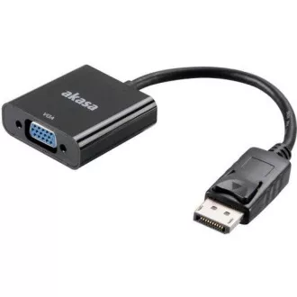 AKASA kabel redukce DisplayPort na VGA (D-SUB), 20cm AKASA kabel redukce DisplayPort na VGA (D-SUB), 20cm