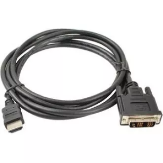 PREMIUMCORD Kabel HDMI - DVI-D 2m (M/M, zlacené kontakty, stíněný) PREMIUMCORD Kabel HDMI - DVI-D 2m (M/M, zlacené kontakty, stíněný)