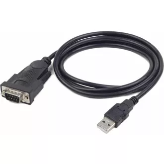 GEMBIRD Kabel adapter USB-serial 1, 5m 9 pin (com), černý GEMBIRD Kabel adapter USB-serial 1, 5m 9 pin (com), černý