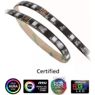 AKASA LED pásek Vegas MB, magnetický, 50cm, RGB 12V AKASA LED pásek Vegas MB, magnetický, 50cm, RGB 12V