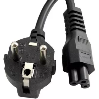 C-TECH kabel síťový, 1, 8m VDE 220/230V, napájecí k notebooku, 3 pin Schuko C-TECH kabel síťový, 1, 8m VDE 220/230V, napájecí k notebooku, 3 pin Schuko