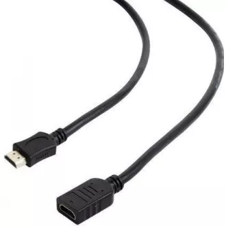 GEMBIRD Kabel prodlužovací HDMI - HDMI 3m (zlacené konektory, stíněný) GEMBIRD Kabel prodlužovací HDMI - HDMI 3m (zlacené konektory, stíněný)