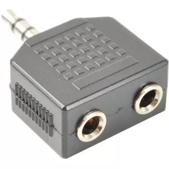 PREMIUMCORD Kabelová rozdvojka 3, 5 Jack M - 2xF 10cm PREMIUMCORD Kabelová rozdvojka 3, 5 Jack M - 2xF 10cm