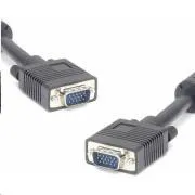 PREMIUMCORD Kabel k monitoru HQ (Coax) 2x ferrit, SVGA 15p, DDC2, 3xCoax+8žil, 2m