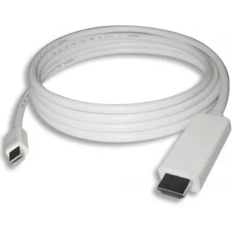 PREMIUMCORD Kabel mini DisplayPort 1.2 na HDMI 2.0, pro rozlišení 4Kx2K@60Hz, 2m PREMIUMCORD Kabel mini DisplayPort 1.2 na HDMI 2.0, pro rozlišení 4Kx2K@60Hz, 2m