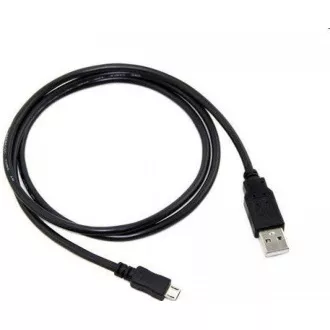 C-TECH kabel USB 2.0 AM/Micro, 0, 5m, černý